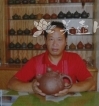 紫砂壶艺师图片：尹君群 