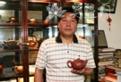 紫砂壶艺师图片：沈寅华 