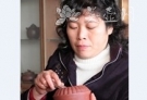 紫砂壶艺师图片：李美玲 