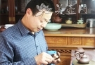 紫砂壶艺师图片：王杏坤 