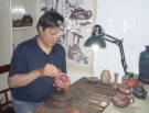紫砂壶艺师图片：徐益勤 