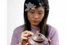紫砂壶艺师图片：王俊花 